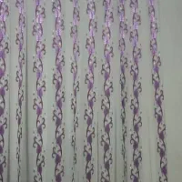 پرده حریر طرحدار|پرده، رانر، رومیزی|بندر انزلی, کارآموزی|دیوار