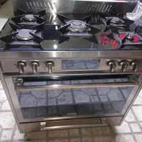 اجاق گاز فردار. تمام استیل. NOJEN نوژن