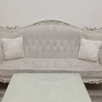 مبلمان کلاسیک ۷نفره با ویترین|مبلمان خانگی و میز عسلی|تهران, شیوا|دیوار