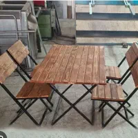 میز و صندلی تاشو ،آهنی چوبی، تمام چوب|صندلی و نیمکت|بندرعباس, |دیوار