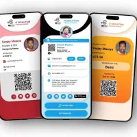 طراحی کارت ویزیت دیجیتال آنلاین کیوارکد اینستاگرام|خدمات رایانهای و موبایل|تهران, تهرانپارس جنوبی|دیوار