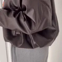 جکت چرم فری سایز|لباس|چالوس, |دیوار