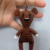 عروسک تدی سر کلیدی