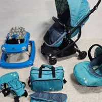 ست سرویس کالسکه کریر کریکات گودبیبی good baby