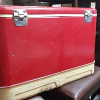 یخچال یخدان مسافرتی آمریکایی قدیمی معیوب|کوهنوردی و کمپینگ|کرج, شهرک پردیسان|دیوار