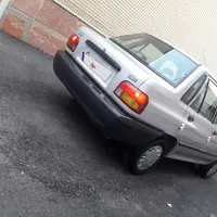 پرایدمدل ۸۸نقره ی متالیک عروسک وشاسی پلمپ