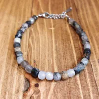 دستبند کوارتز روتایل تراش جواهری