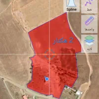 زمین کشاورزی همراه  خانه باغ و برق سه فاز و گاز