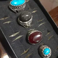 ۴عدد انگشتر کاملا نو|جواهرات|کرج, کمال‌شهر|دیوار