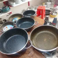 سه تابه گرانیتی نو، ماندگاری بالا، زیرقیمت|ظروف پخت‌وپز|مشهد, ولیعصر (شهرک غرب)|دیوار