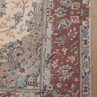 فرش گل ابریشم دستبافت کاشان|فرش|تهران, پرستار|دیوار