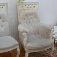 فروش مبل استیل ۷ نفره با صندلی|مبلمان خانگی و میز عسلی|رشت, منظریه|دیوار