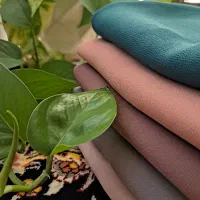 روسری کرپ حریر تک رنگ|لباس|فردوس (خراسان), |دیوار