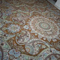 فرش ۱۲ متری بدون ایراد روفرشی دوجفت ست بسیار زیبا|فرش|بندر انزلی, ساحل قو|دیوار
