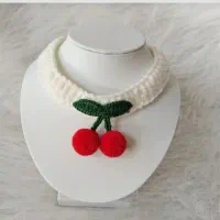 آویز کاموایی گردنبند گربه