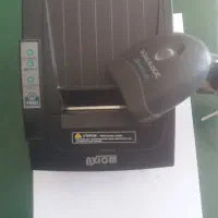 فیش پرینترو بارکدخوان و چرخ خریدفروشگاه وترازو