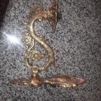 لوستر شیشه ای ریموت داردیوارکوب برنز|لوستر و چراغ آویز|اراک, |دیوار