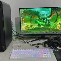 i7 9700kمانیتورmsi optix g27c4.گرافیک rx5700xt xfx