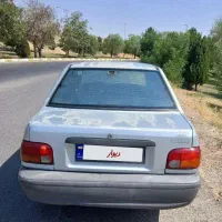 پراید مدل 86 نقره ای