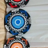 سینی حصیری مخصوص کافه رستوران سنتی