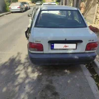 پراید مدل ۹۹ تصادفی