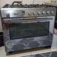 اجاق گاز فردار تمام استیل اسنوا