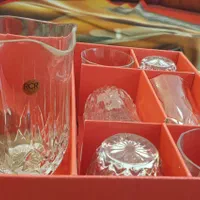 پارچ و لیوان کریستال اینالیایی 24٪|ظروف سرو و پذیرایی|پردیس, فاز ۱۱|دیوار