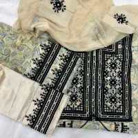 لباس کامپیوتری کاموا سیاه دوز