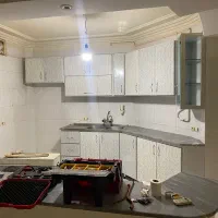 کابینت به همراه سینک و شیر و هود