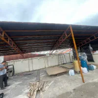 احداث سقف سبک، پارکینگ آلاچیق آبگیر