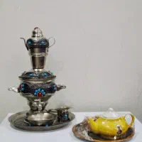 سرویس سماور دکوری کلاسیک|صنایع دستی و سایر لوازم تزئینی|کرج, گلشهر|دیوار