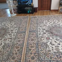 9متری جفت فرش دستبافت نایین