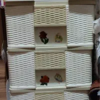 فایل کشویی پلاستیکی|کتابخانه، شلف، قفسه‌های دیواری|اهواز, فاز ۱ پادادشهر|دیوار