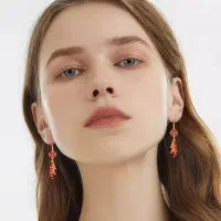 گوشواره طرح فانوس قرمز زیبا|بدلیجات|تهران, بهار|دیوار