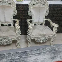ست مبلمان میزناهارخوری تخت خواب سلطنتی پنجه شیری|مبلمان خانگی و میز عسلی|پاکدشت, |دیوار