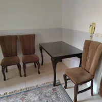 میز ناهارخوری چوب روسی