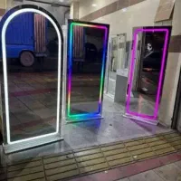 آینه قدی بک لایت در رنگ نور دلخواه