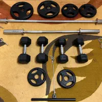 فروش دستگاه بدنسازی حرفه ای 10 کاره|تجهیزات ورزشی|لار, |دیوار