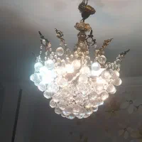 لوستر برنجی ۶شاخه