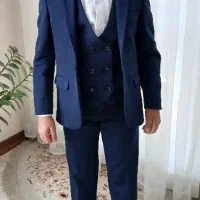 کت وشلوار وجلیقه پسرانه سایز۳۰
