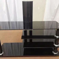 میز تلویزیون شیشه ای خارجی