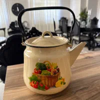 قوری کتری۳/۵ لیتری لعاب روس|قوری، کتری، قهوهساز دستی|هشتگرد, شهرک ولیعصر (مصلی)|دیوار