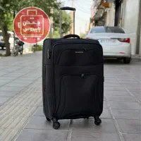 چمدان تکی سایز بزرگ برزنتی یراق خارجی Travel pro