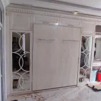 کابینت ام دی اف .کمددیواریmdf.تخت تاشو.درب اتاقی|خدمات پیشه و مهارت|مشهد, طلاب|دیوار