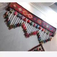 پرده سنتی آویز گلیم دستبافت|پرده، رانر، رومیزی|تهران, هوانیروز|دیوار