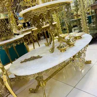 جلو مبلی و عسلی تمام برنزی|مبلمان خانگی و میز عسلی|ارومیه, |دیوار