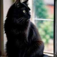 گربه پرشین|گربه|قمرود, |دیوار