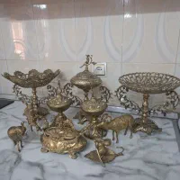 ظروف برنجی برنزی میوه خوری شیرینی خوری مجسمه|ظروف سرو و پذیرایی|تهران, تهرانسر غربی|دیوار