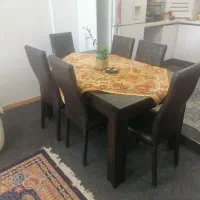 میز ناهار خوری 6 نفره|میز و صندلی غذاخوری|صدرا-فارس, فاز ۱|دیوار