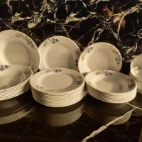 سرویس ۳۰ نفره ملامین چینی تیکه